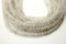 White Jade Gemstone Beads, 4mm, Round